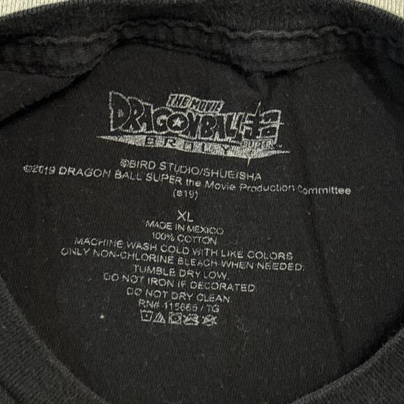 The Movie Dragon Ball Z Super Broly 2018 T-shirt Men's Size XL Vintage - Picture 4 of 5